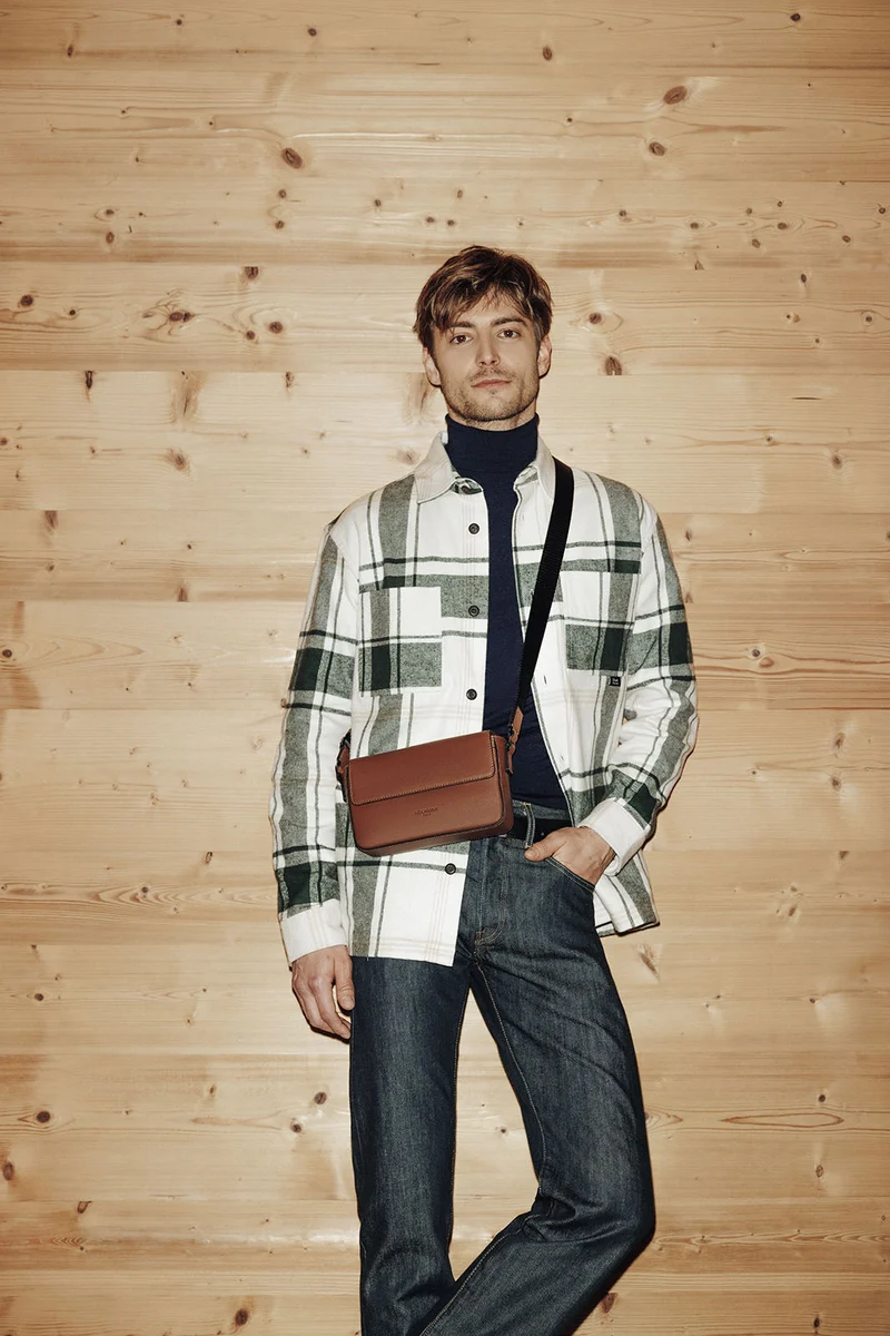 Sac reporter - Cuir