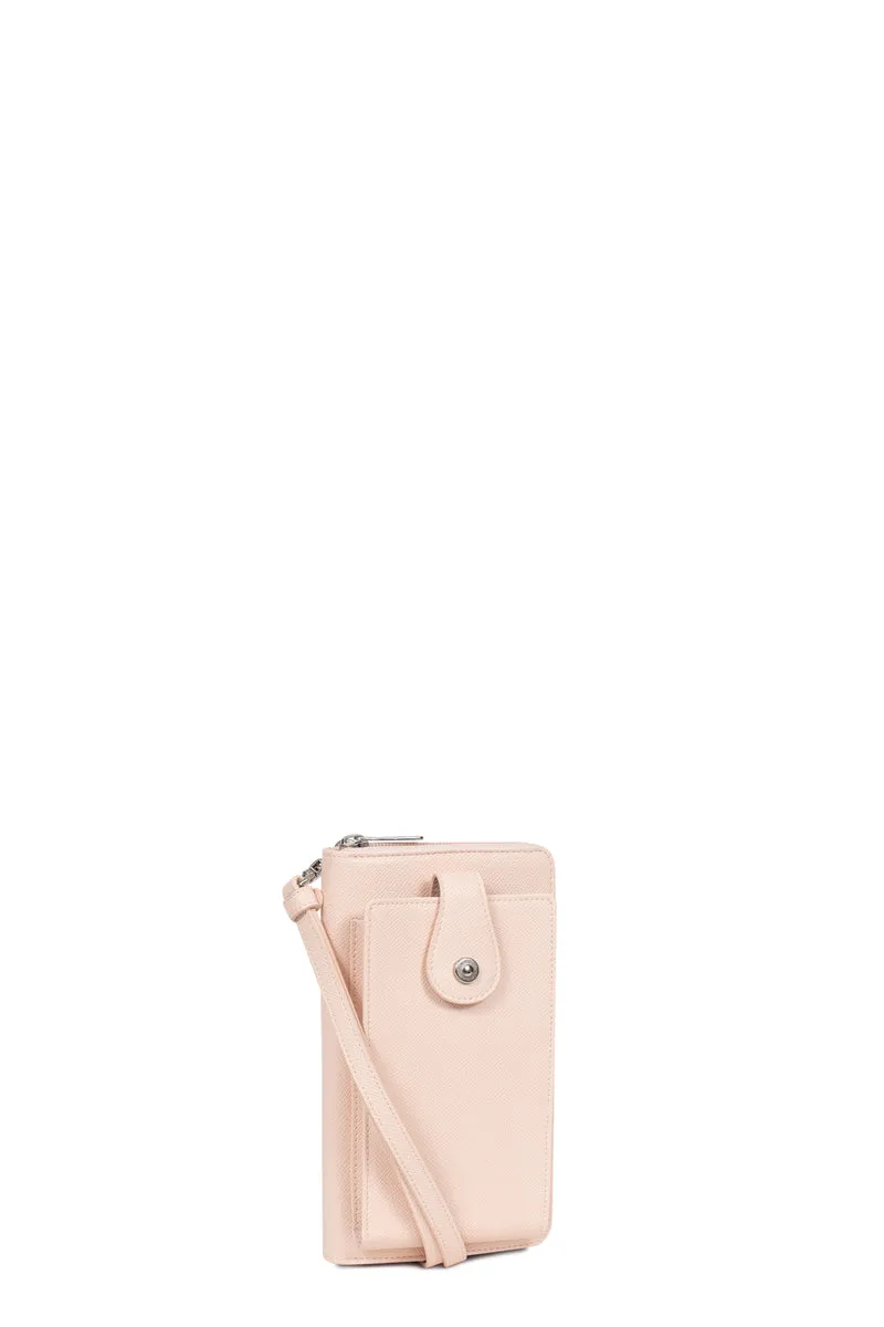 Pochette téléphone avec portefeuille - Stop RFID