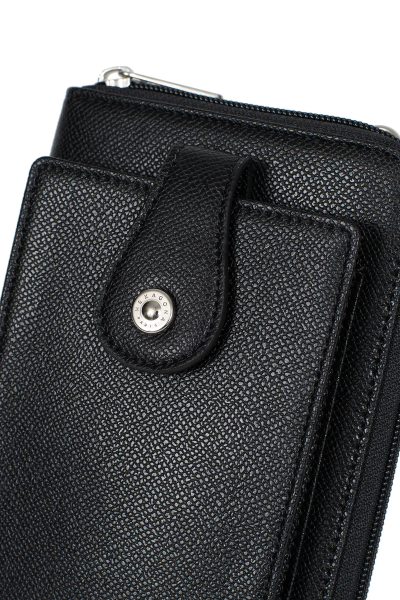 Pochette téléphone avec portefeuille - Stop RFID