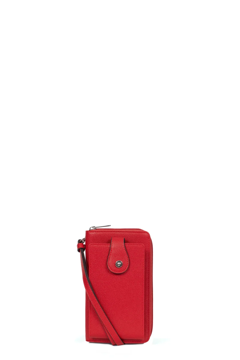 Pochette téléphone avec portefeuille - Stop RFID