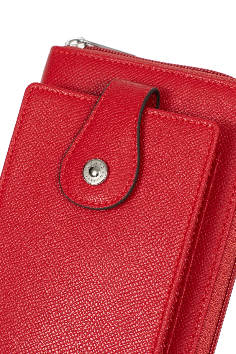 Pochette téléphone avec portefeuille - Stop RFID