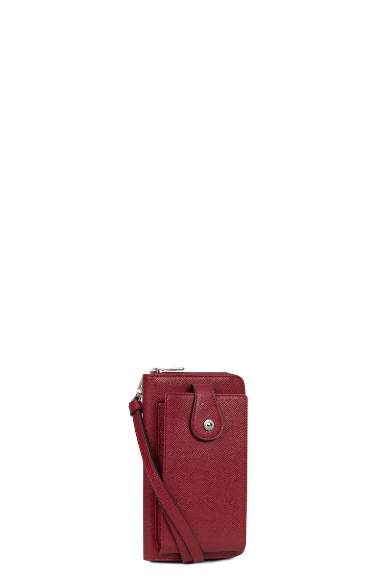 Pochette téléphone avec portefeuille - Stop RFID