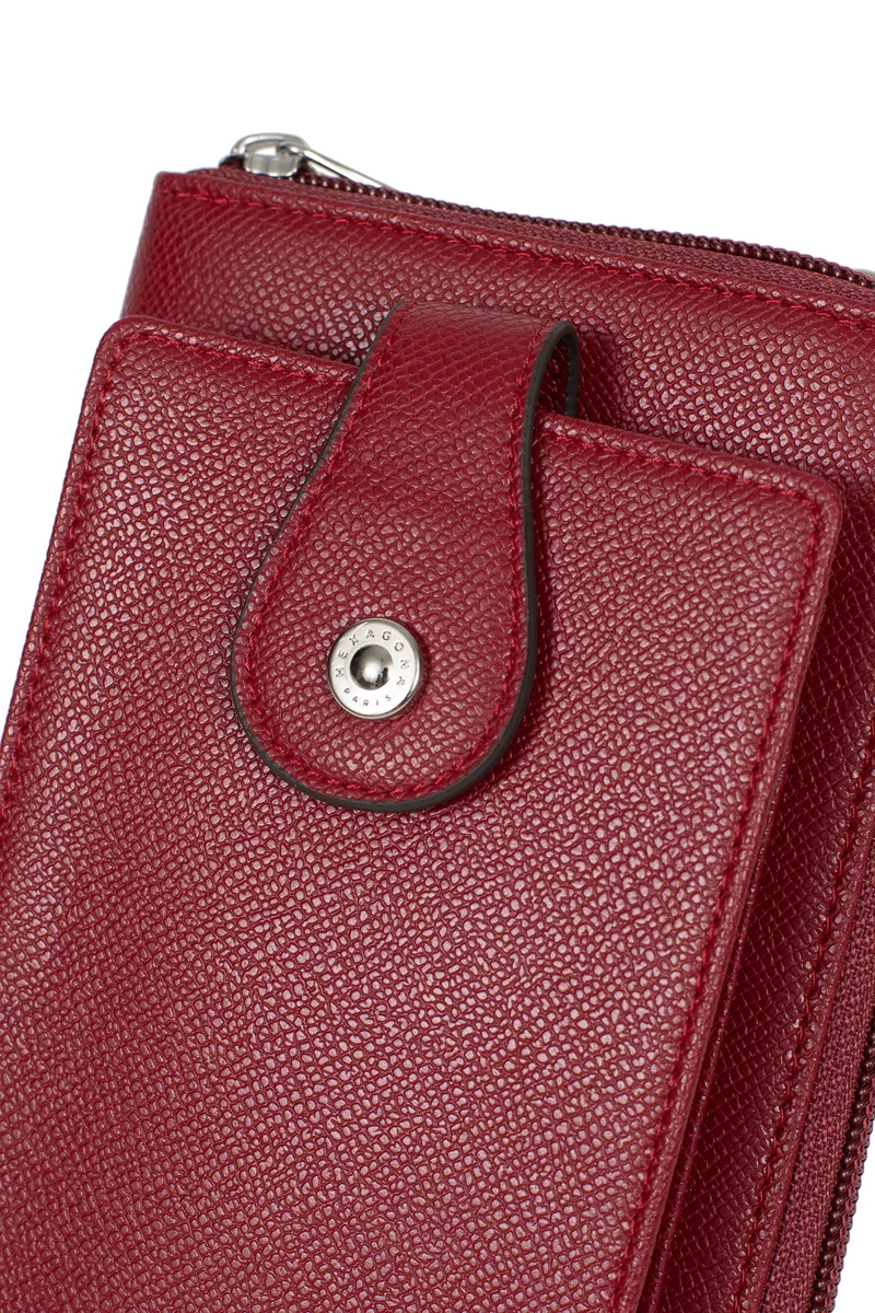 Pochette téléphone avec portefeuille - Stop RFID