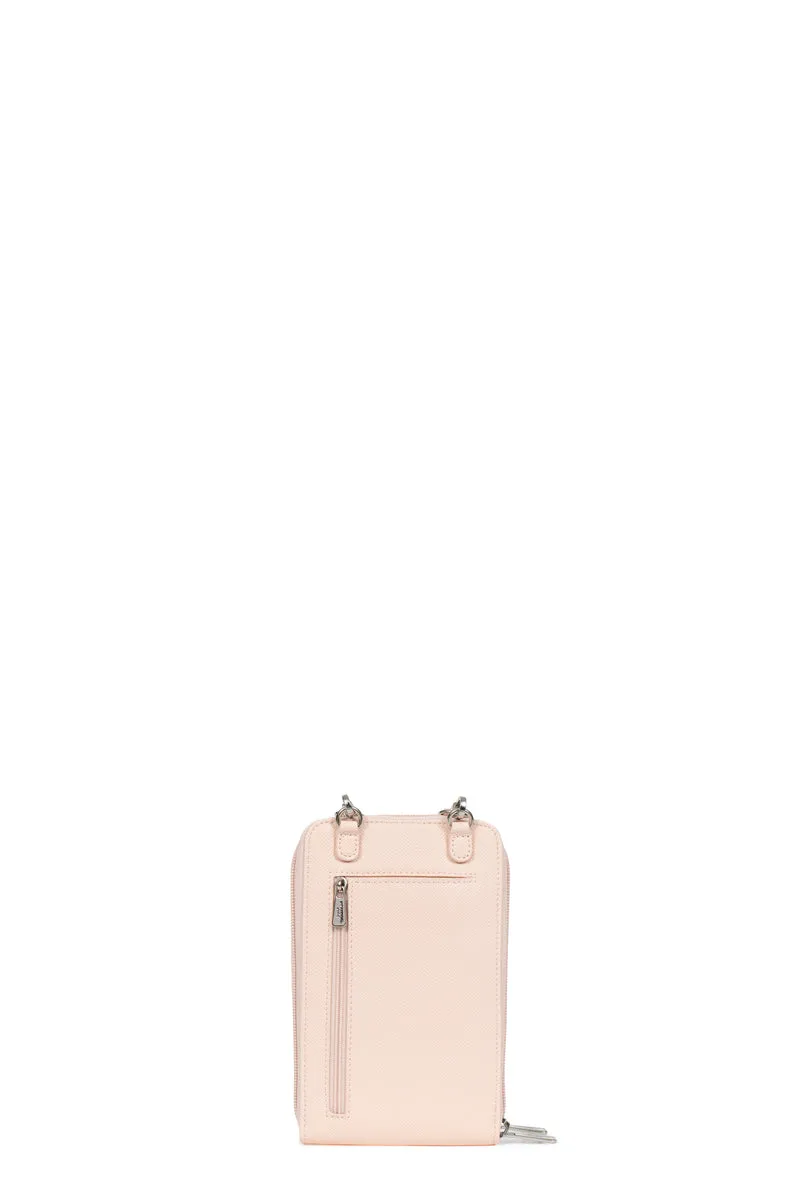 Pochette téléphone avec porte-cartes - Stop RFID
