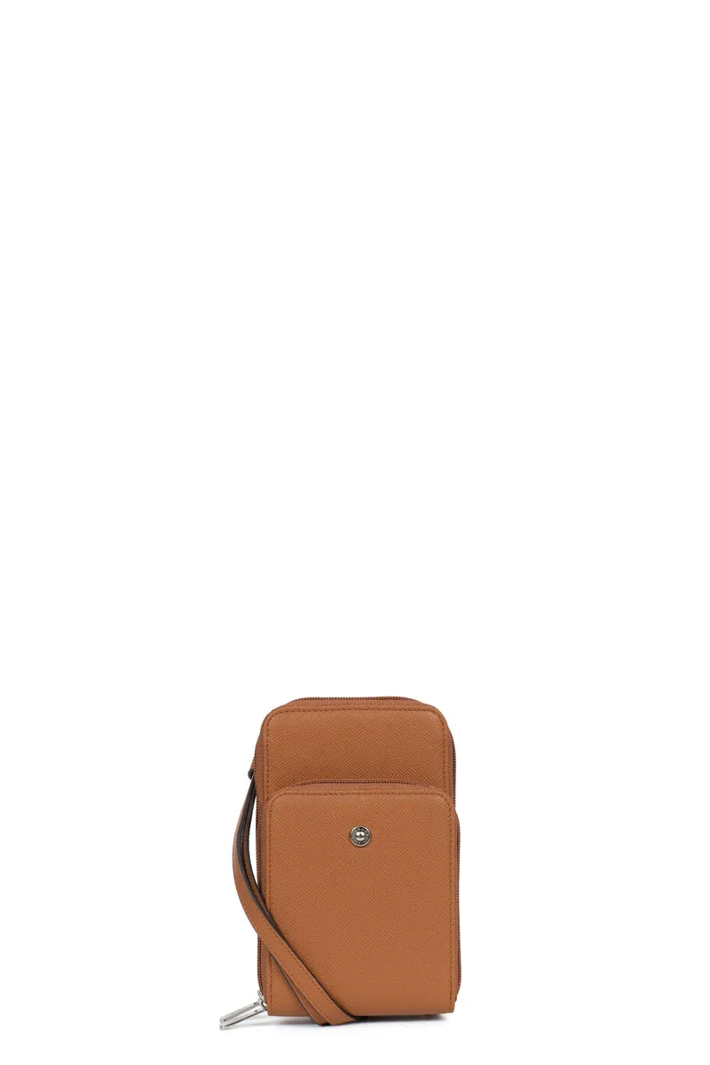 Pochette téléphone avec porte-cartes - Stop RFID