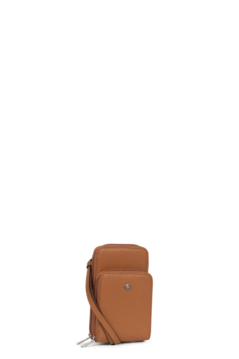 Pochette téléphone avec porte-cartes - Stop RFID