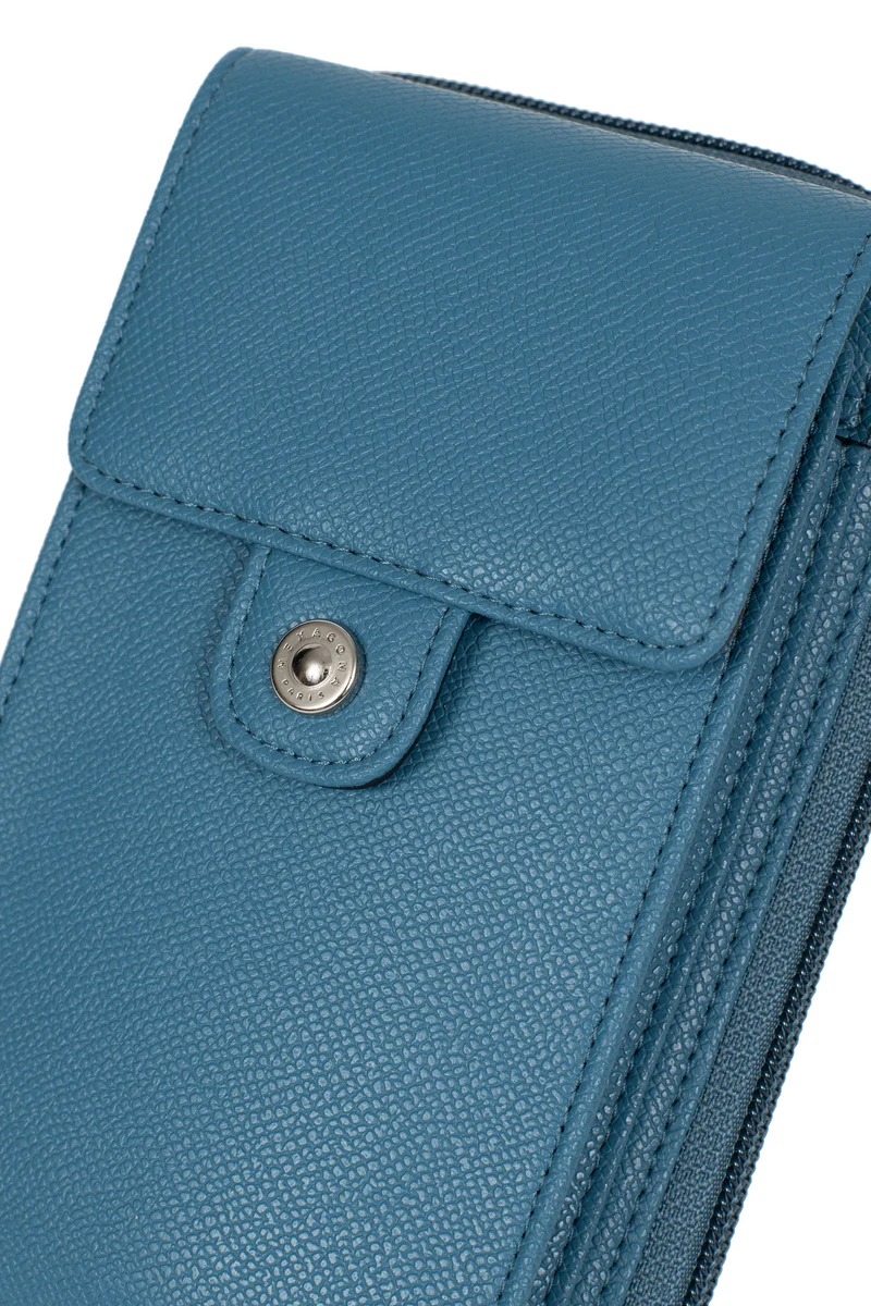 Pochette téléphone avec portefeuille - Stop RFID