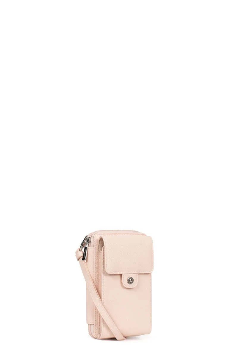 Pochette téléphone avec portefeuille - Stop RFID