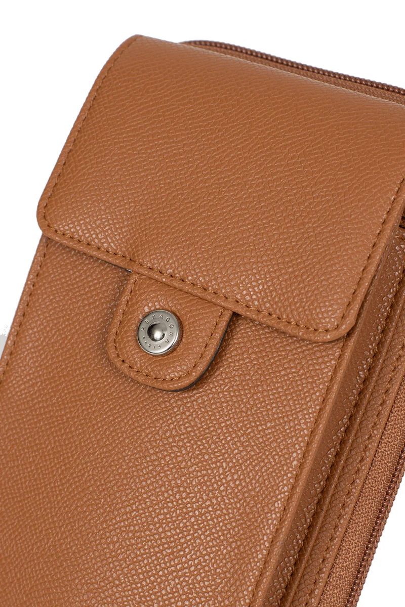 Pochette téléphone avec portefeuille - Stop RFID