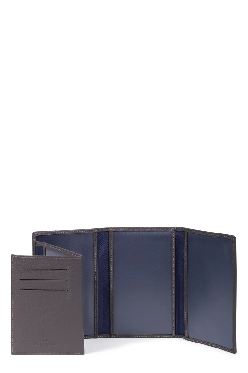 Porte-papiers - 3 volets - Stop RFID - Cuir