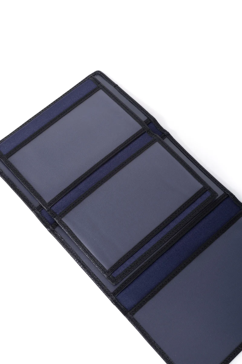 Porte-papiers - 3 volets - Stop RFID - Cuir