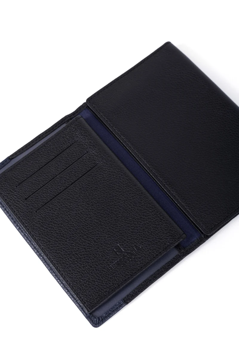 Porte-papiers - 3 volets - Stop RFID - Cuir