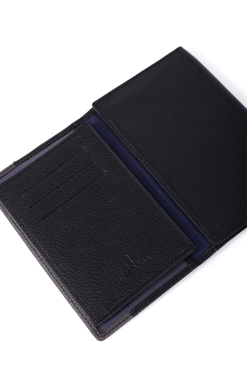 Porte-papiers - 3 volets - Stop RFID - Cuir