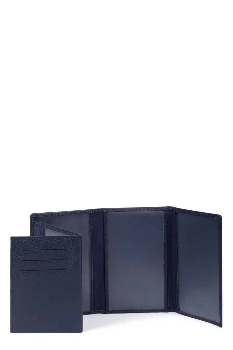Porte-papiers - 3 volets - Stop RFID - Cuir