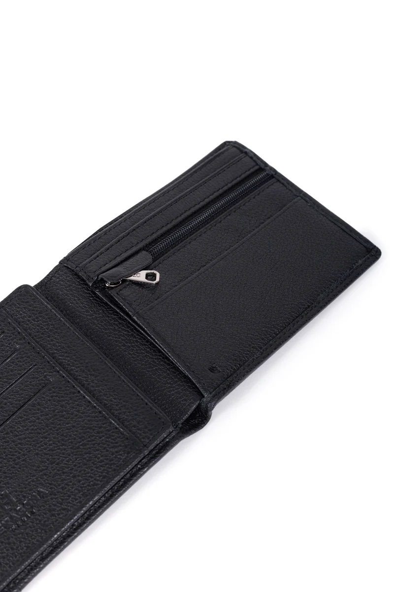 Portefeuille italien - 2 volets - Stop RFID - Cuir