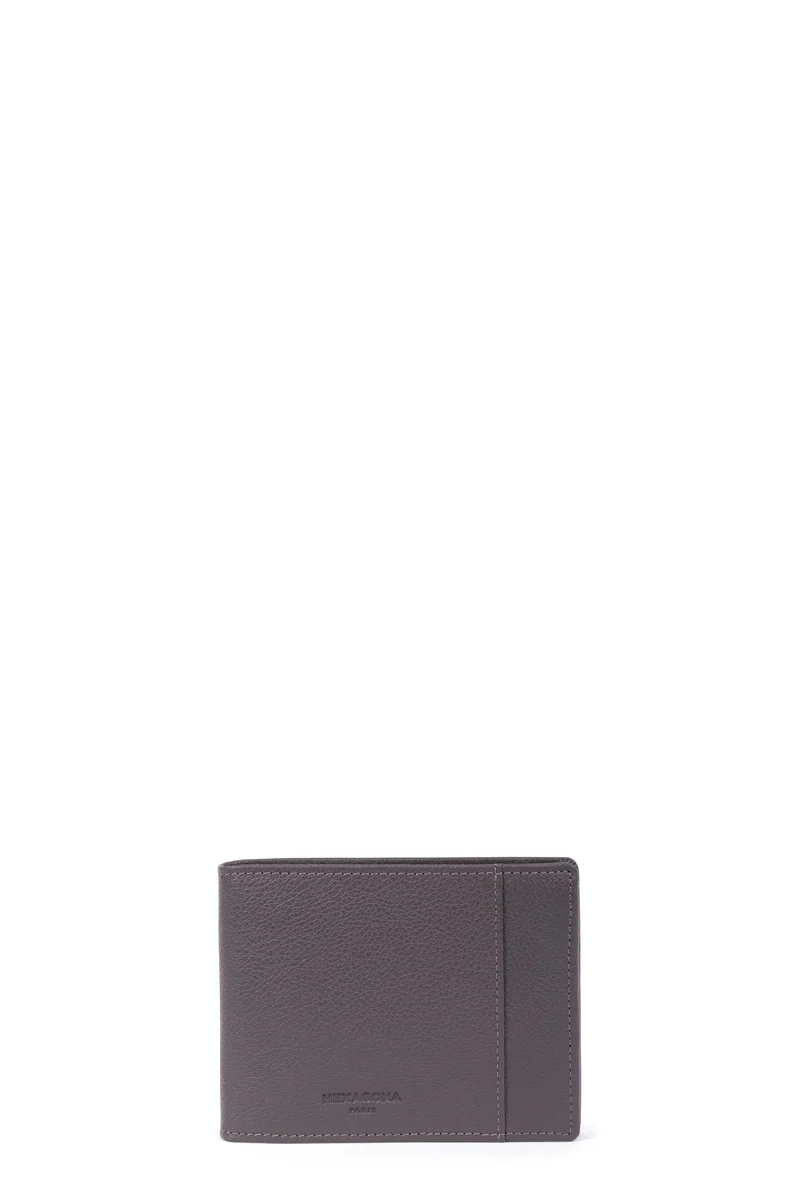 Portefeuille italien - 2 volets - Stop RFID - Cuir