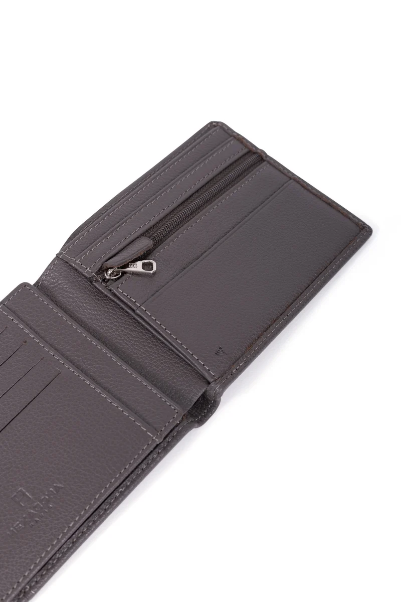 Portefeuille italien - 2 volets - Stop RFID - Cuir
