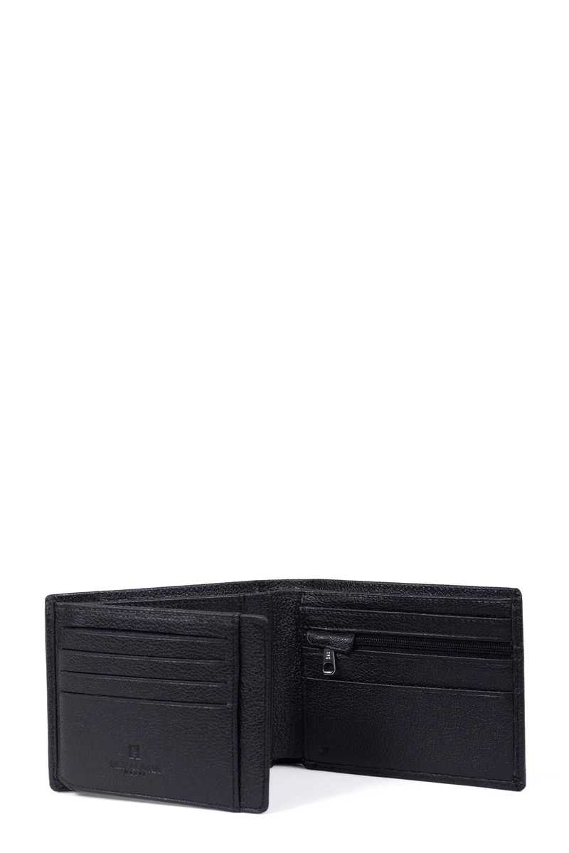 Portefeuille italien - 2 volets - Stop RFID - Cuir