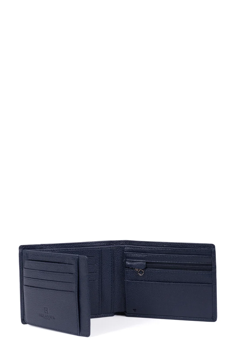 Portefeuille italien - 2 volets - Stop RFID - Cuir
