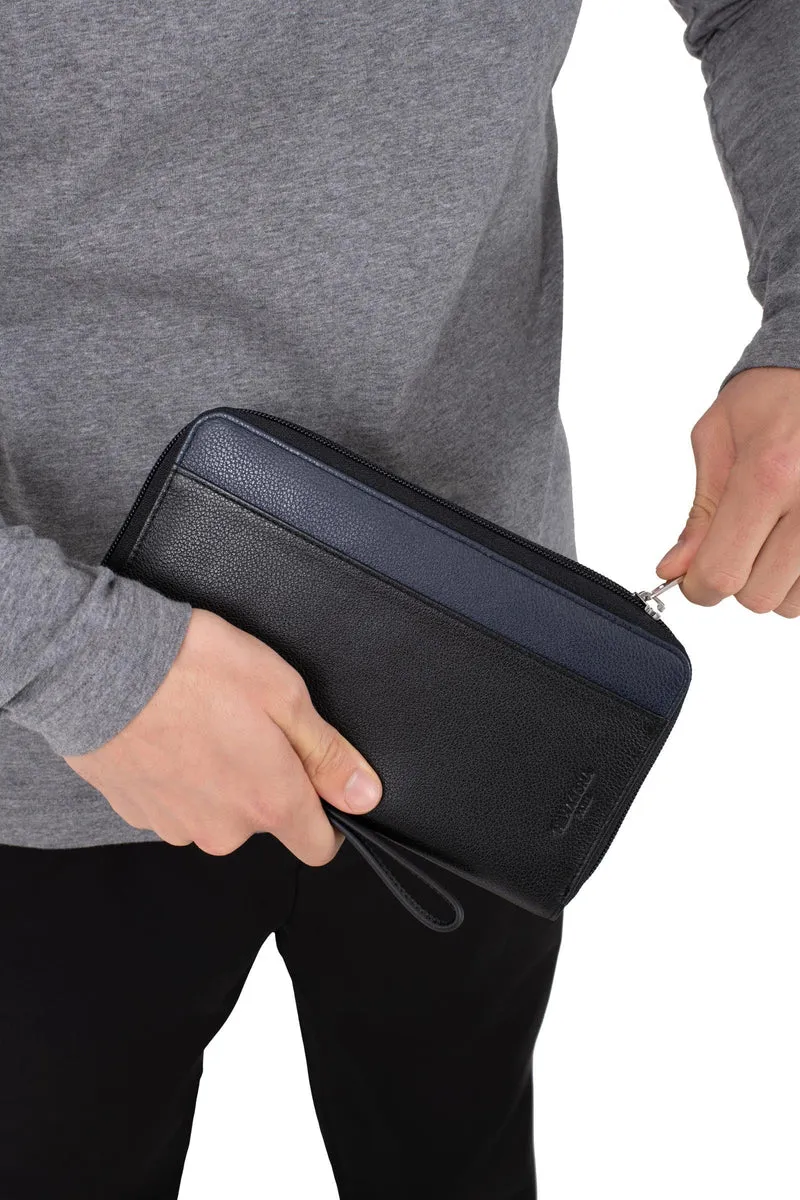Compagnon de voyage - Stop RFID - Cuir