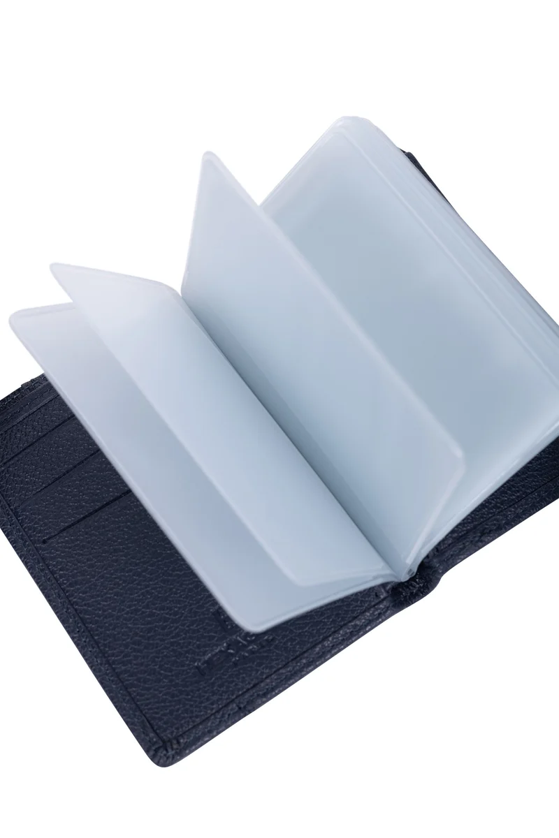 Porte-cartes - 1 volet - Stop RFID - Cuir