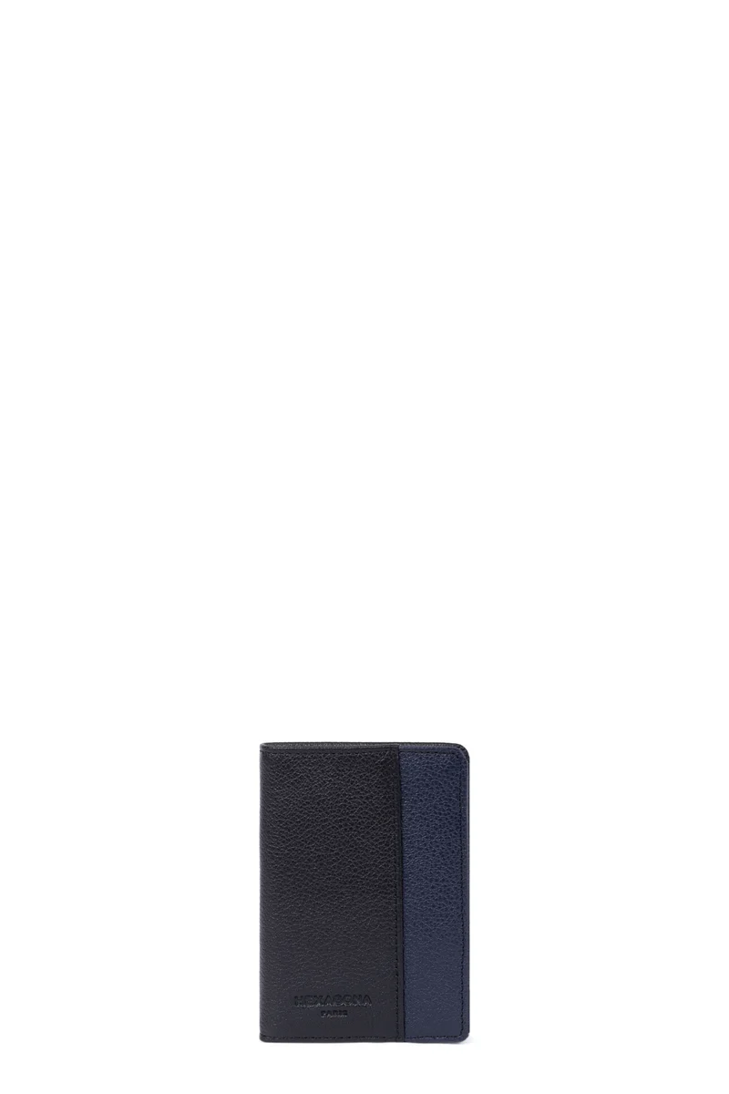 Porte-cartes - 1 volet - Stop RFID - Cuir