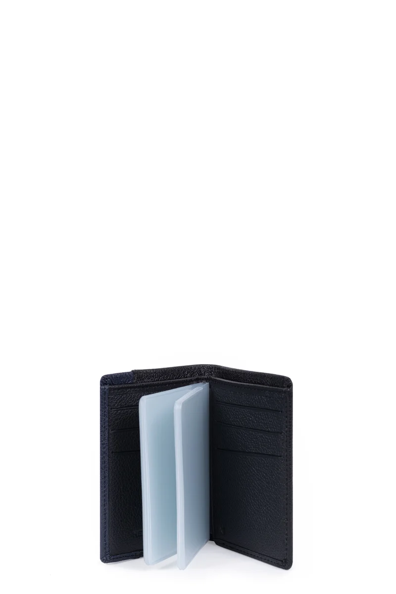 Porte-cartes - 1 volet - Stop RFID - Cuir