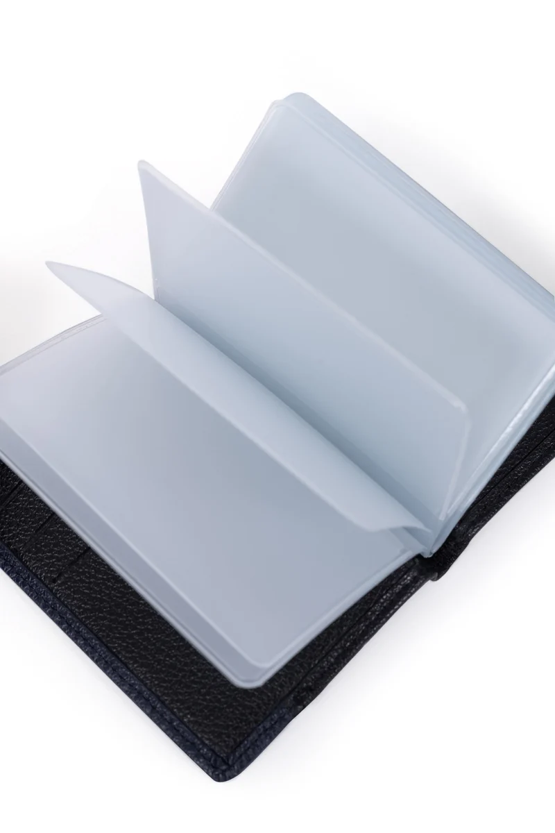 Porte-cartes - 1 volet - Stop RFID - Cuir