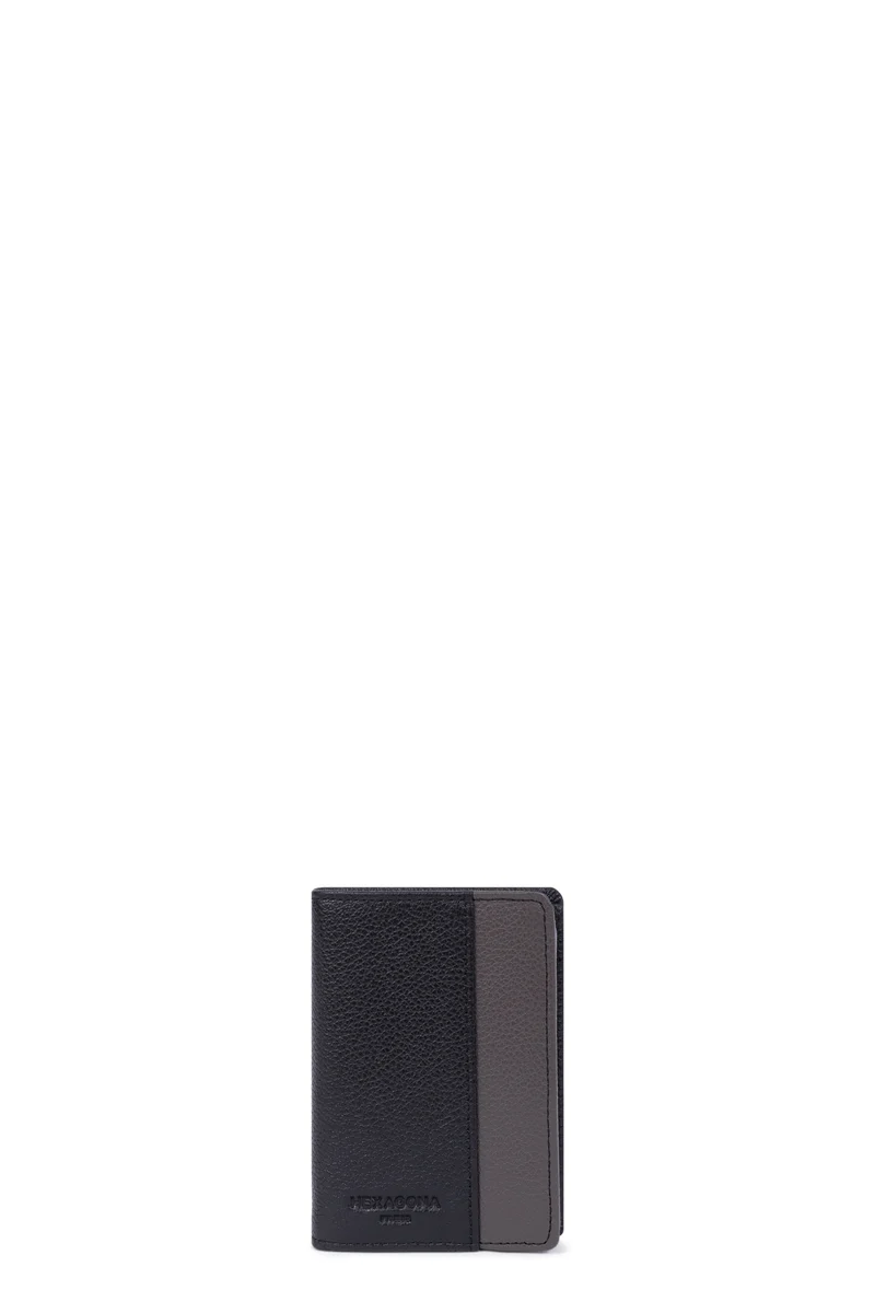 Porte-cartes - 1 volet - Stop RFID - Cuir