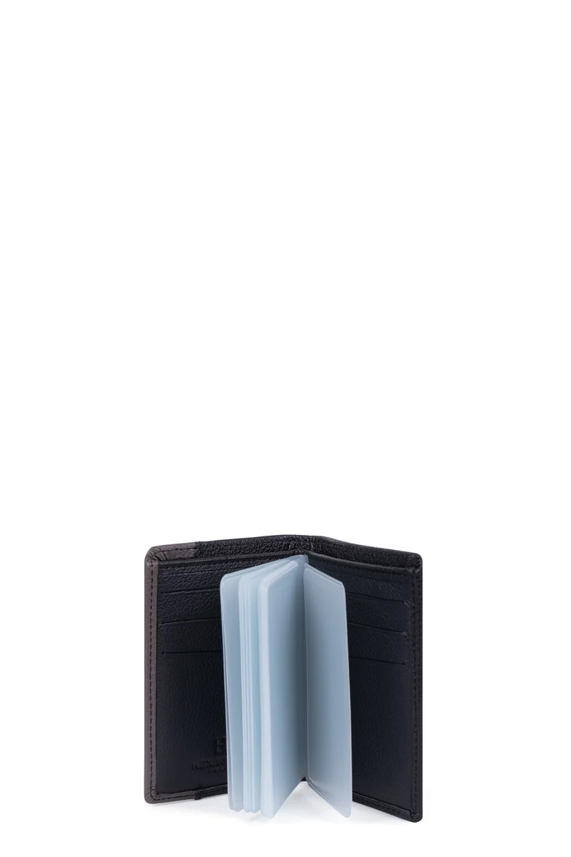 Porte-cartes - 1 volet - Stop RFID - Cuir