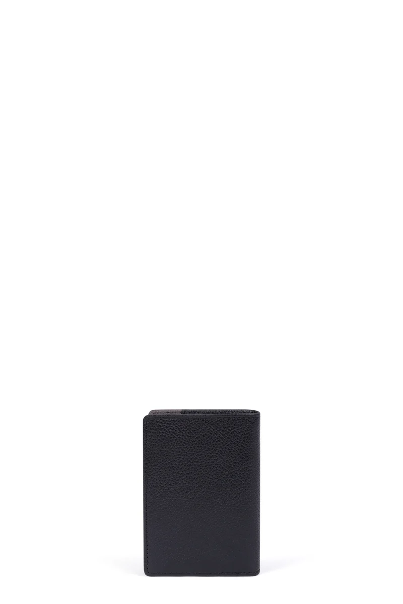 Porte-cartes - 1 volet - Stop RFID - Cuir
