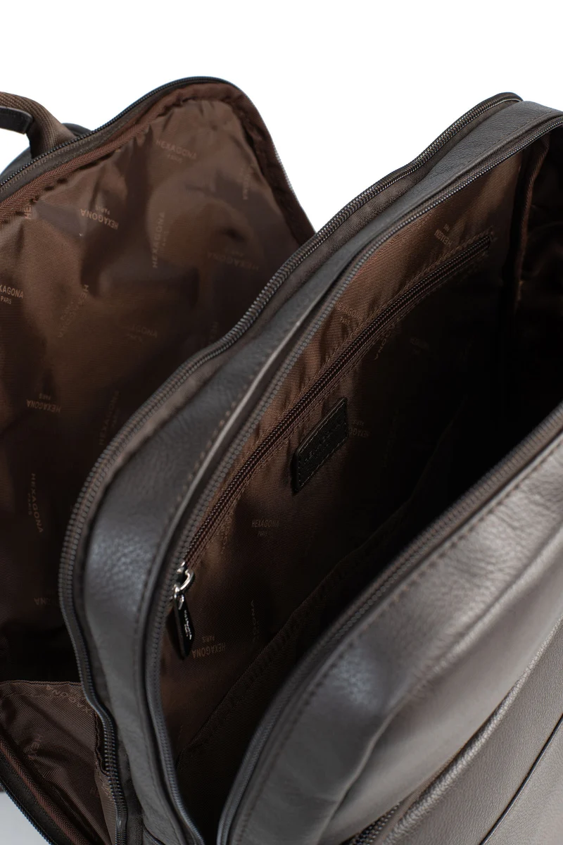 Sac à dos - 15" & Tablette & A4 - Cuir