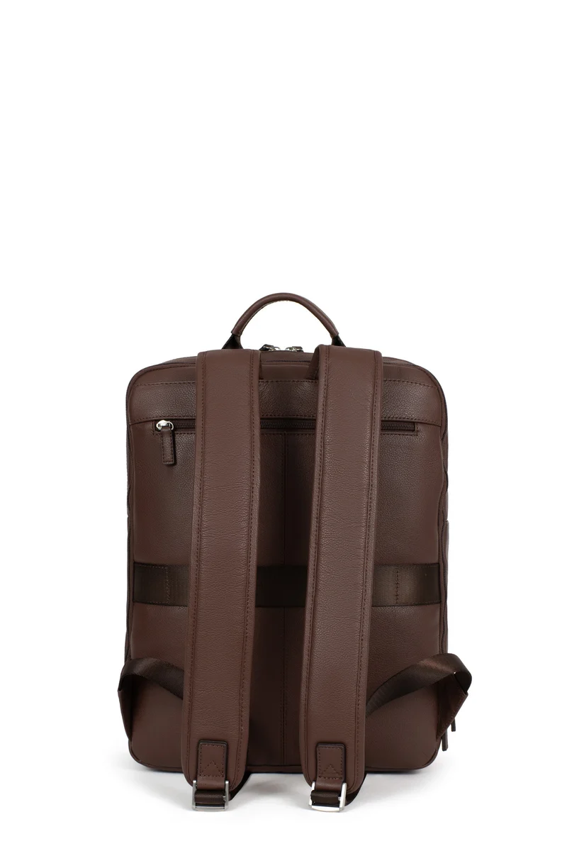 Sac à dos - 15" & Tablette & A4 - Cuir
