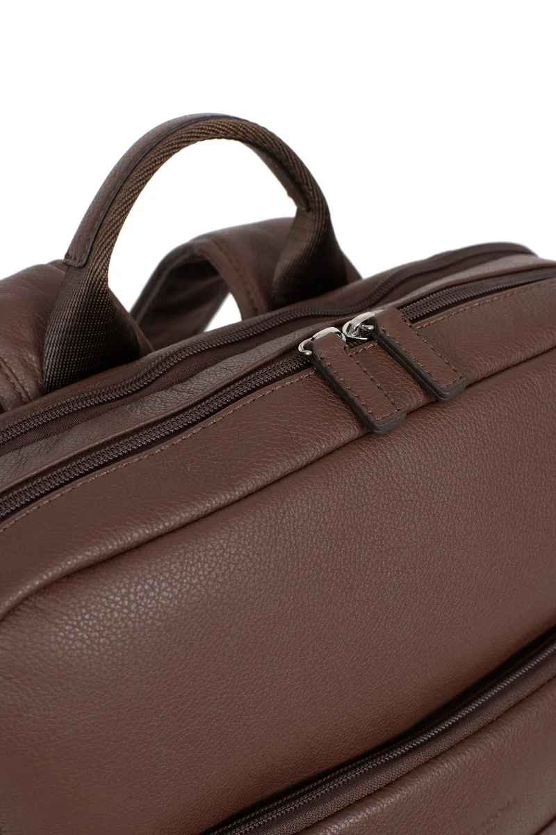 Sac à dos - 15" & Tablette & A4 - Cuir