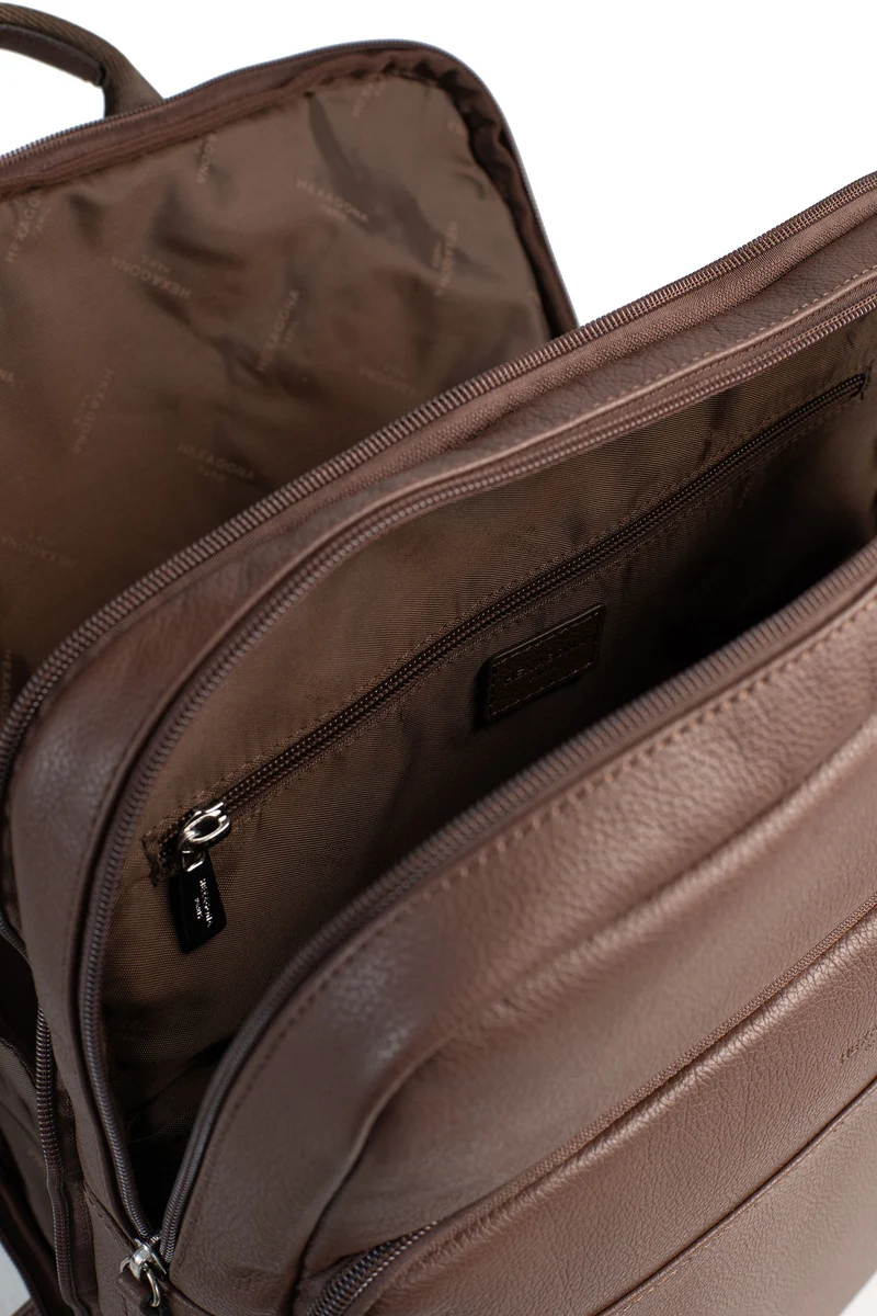 Sac à dos - 15" & Tablette & A4 - Cuir