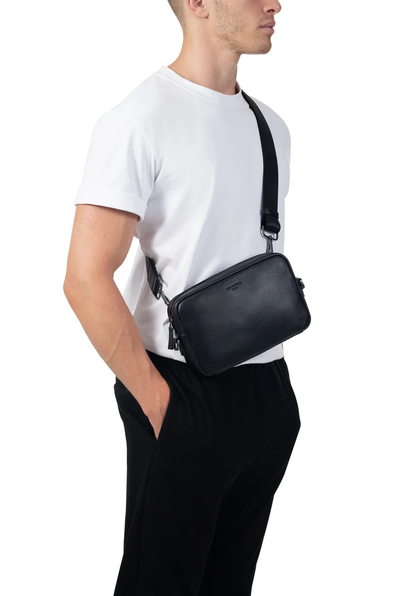Sac reporter - Cuir