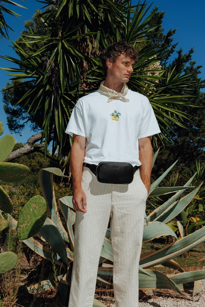 Sac banane - Cuir