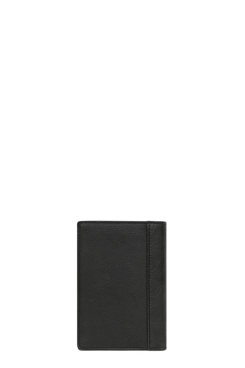 Portefeuille européen - 2 volets - Cuir