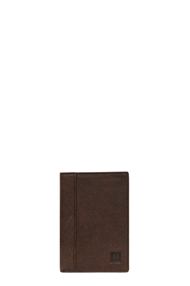 Portefeuille européen - 2 volets - Cuir