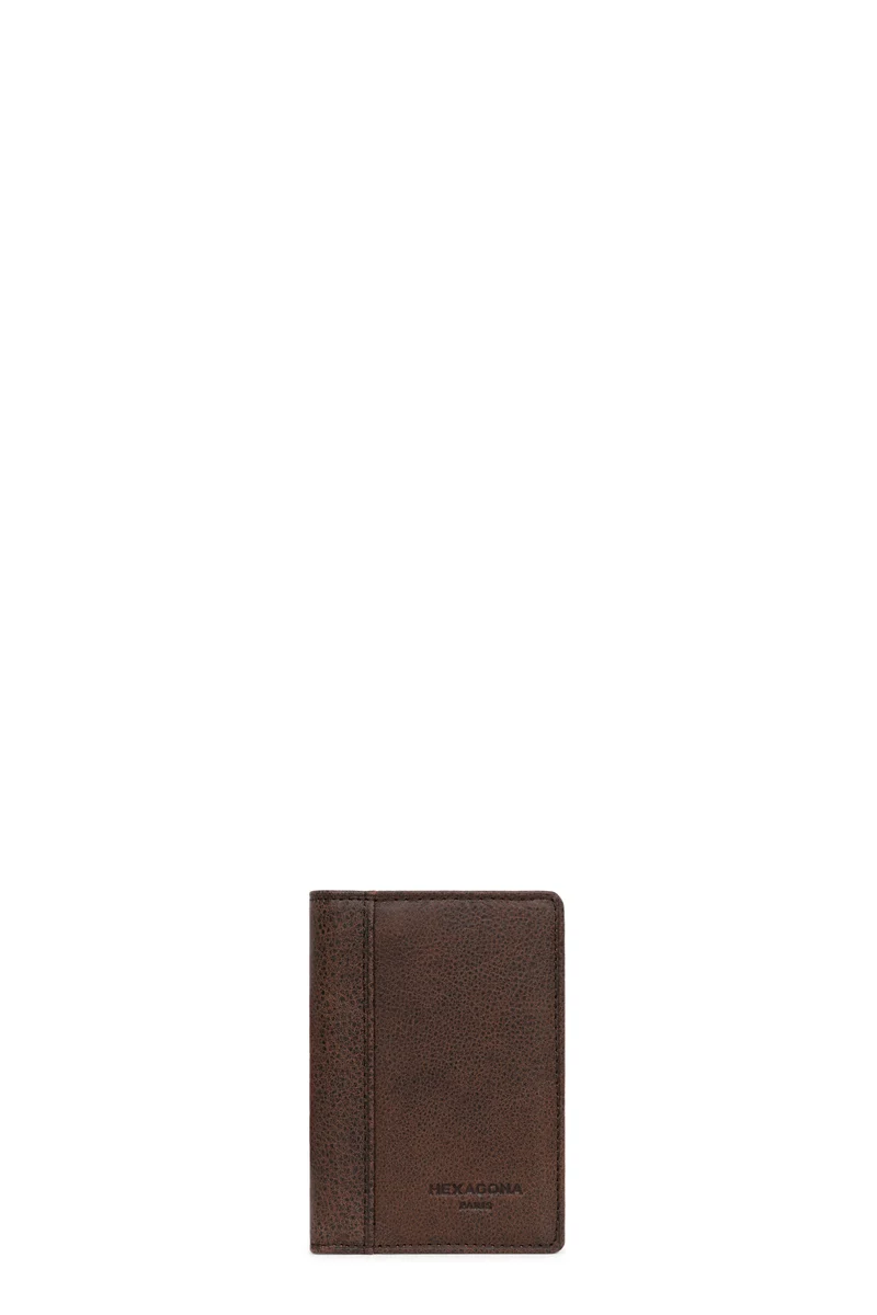 Porte-cartes - 1 volet - Cuir