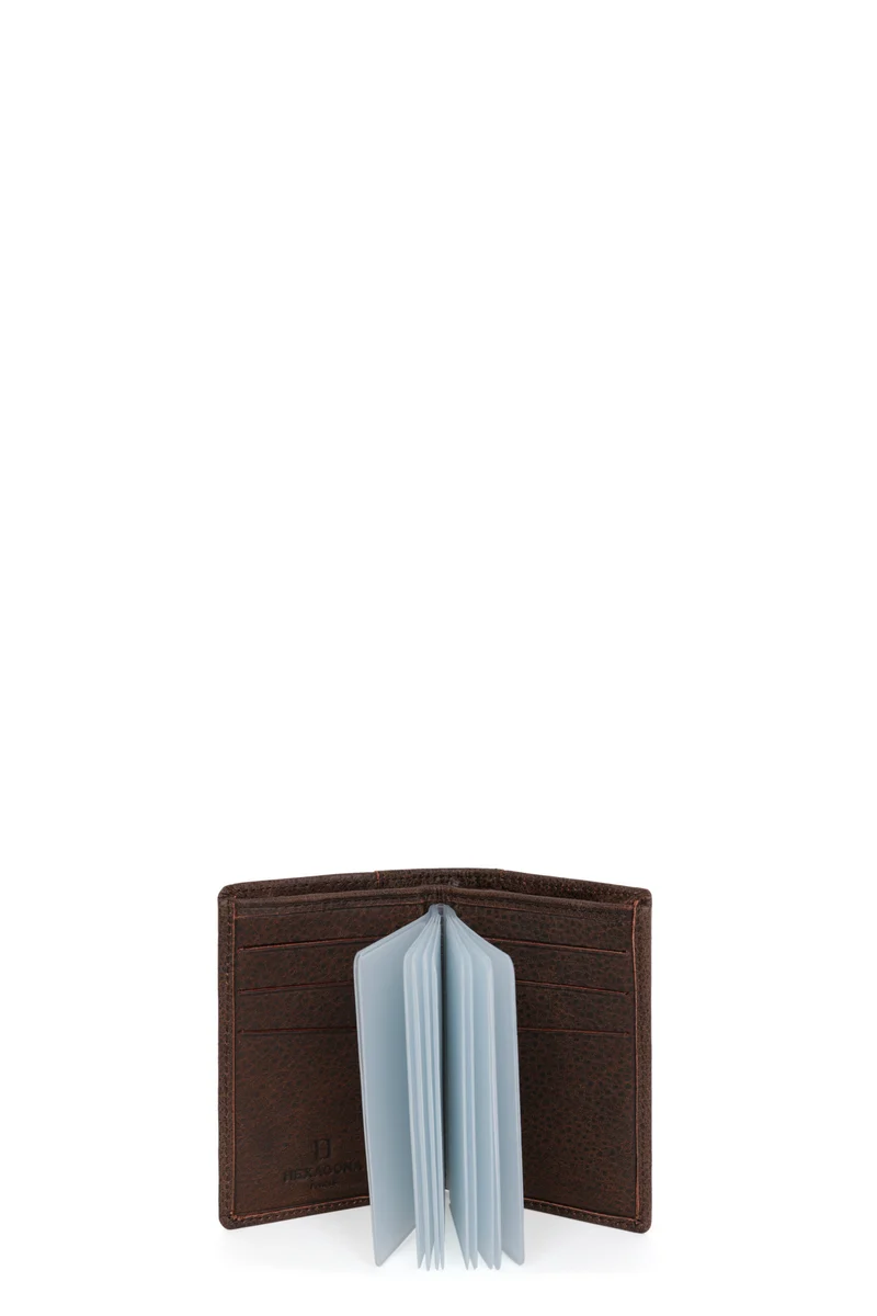 Porte-cartes - 1 volet - Cuir