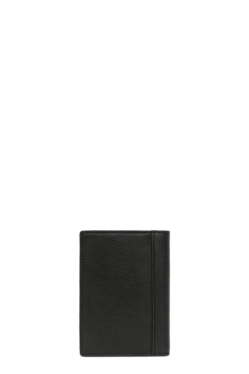 Portefeuille européen - 3 volets - Cuir