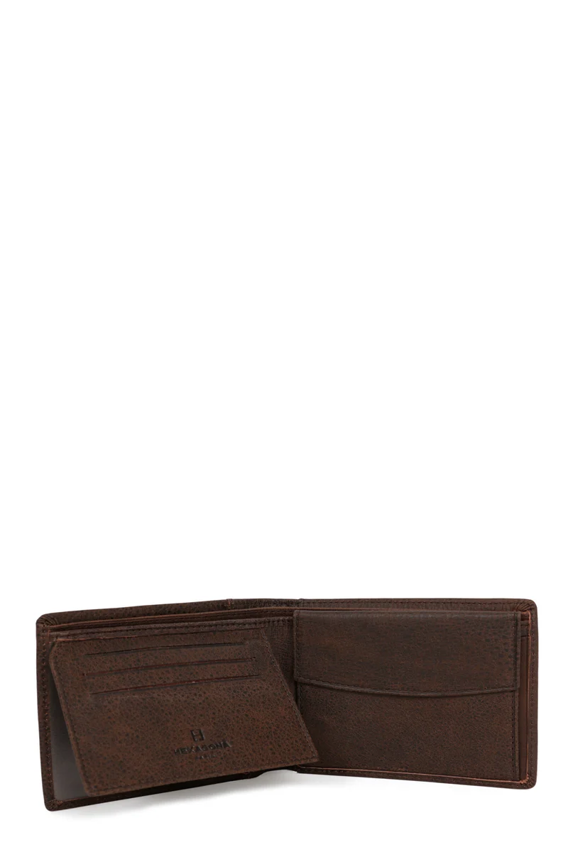 Portefeuille italien - 2 volets - Cuir