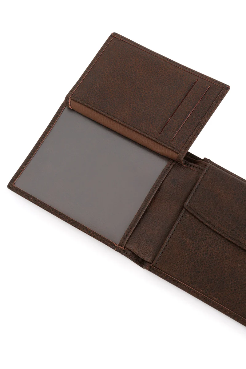 Portefeuille italien - 2 volets - Cuir