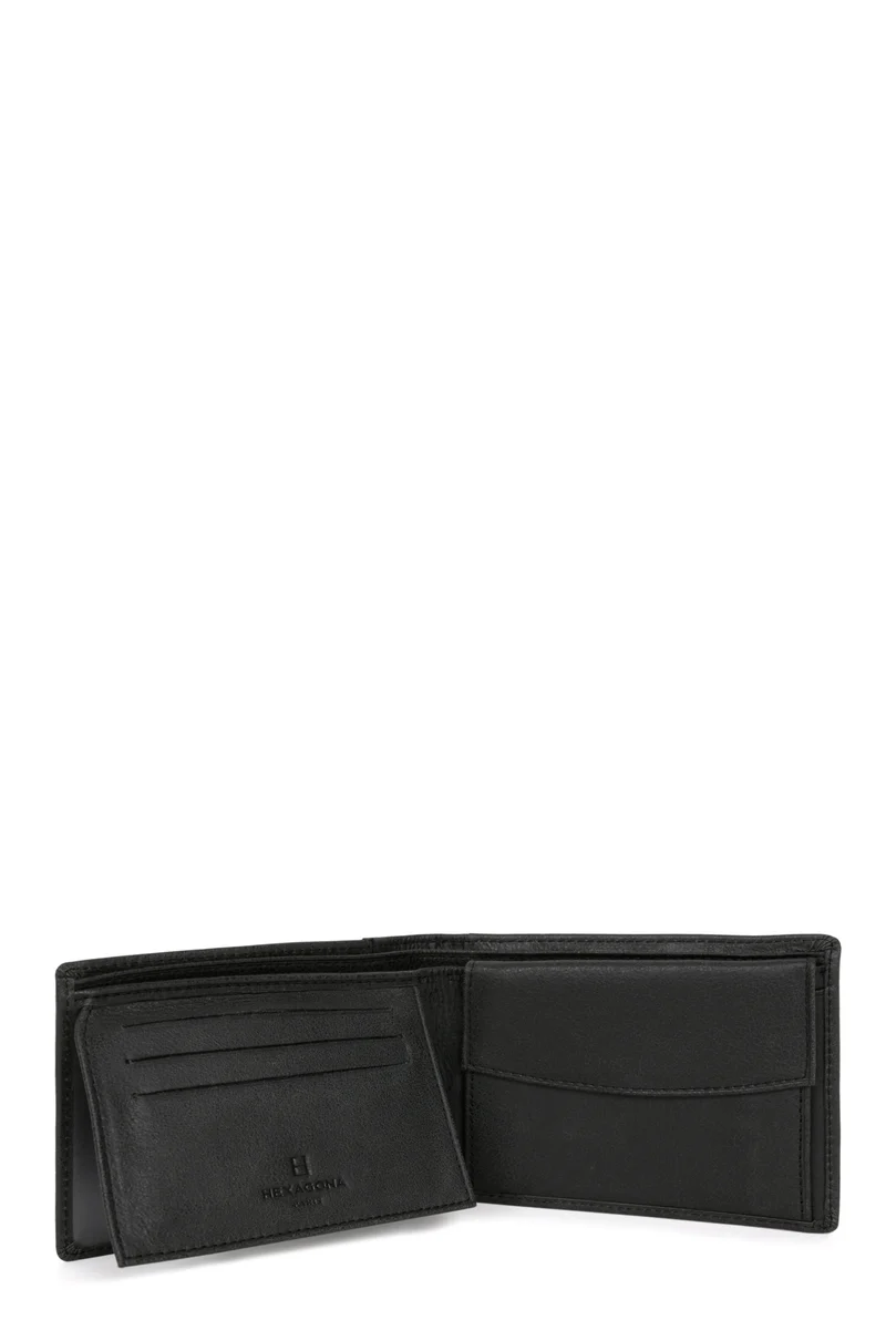 Portefeuille italien - 2 volets - Cuir