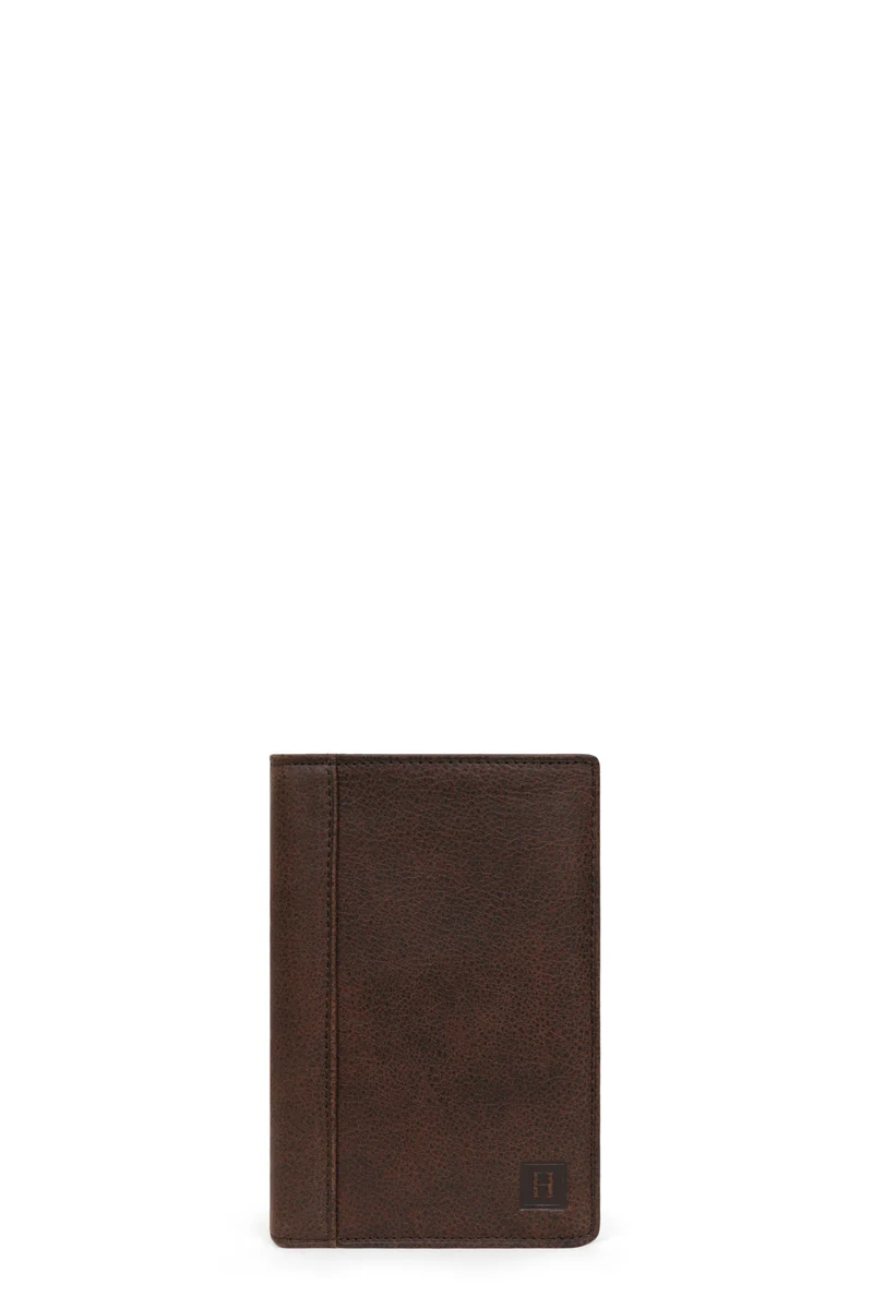 Portefeuille européen - 3 volets - Cuir