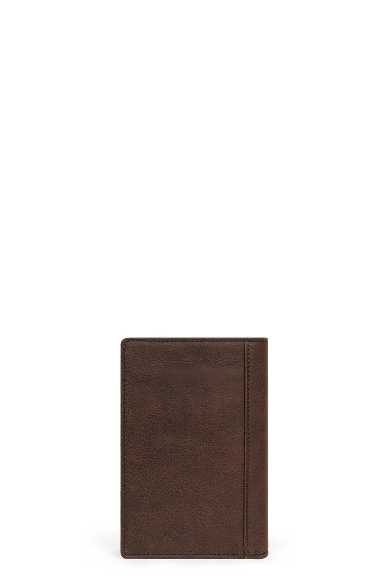Portefeuille européen - 3 volets - Cuir
