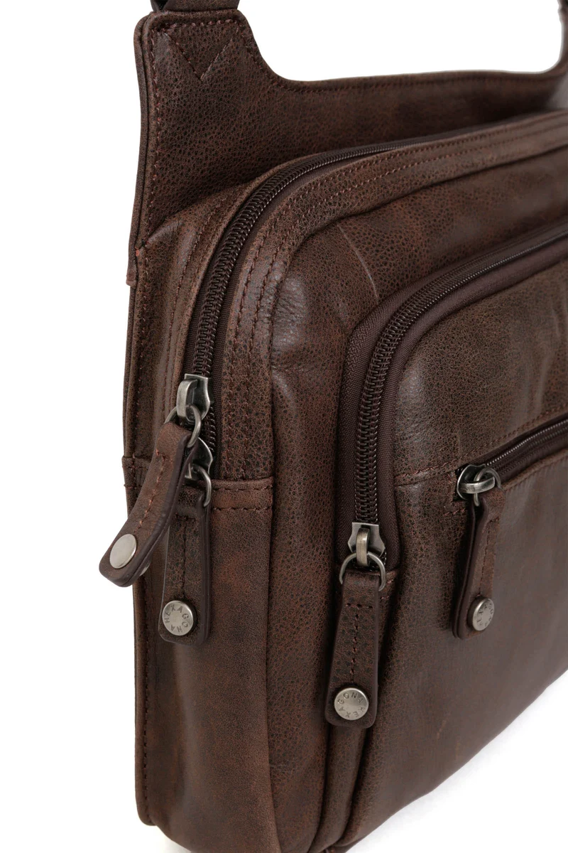 Sac reporter - Cuir