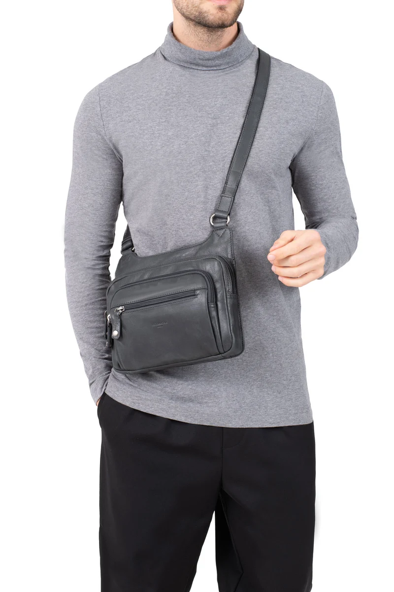 Sac reporter - Cuir