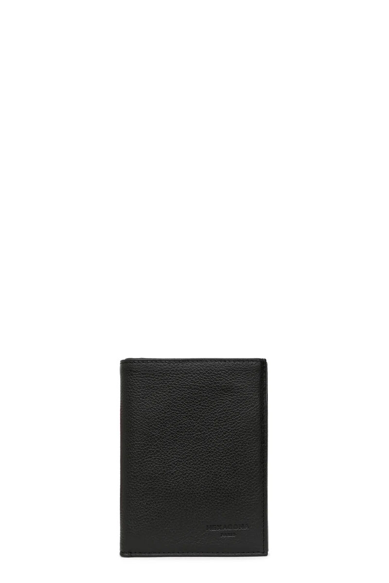 Portefeuille européen - 2 volets - Cuir